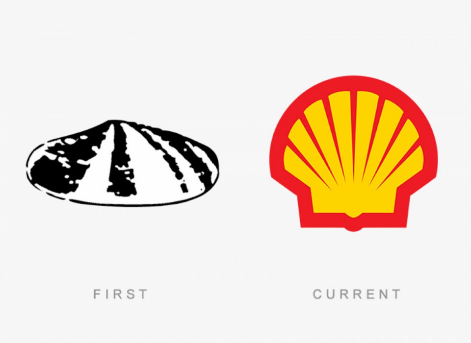 Le premier logo Shell m'a fait sourire !
