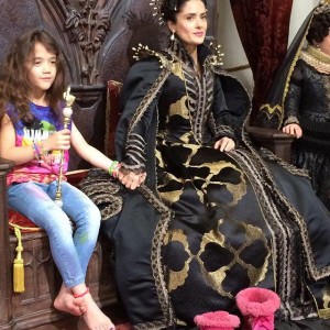 Salma Hayek est une reine... en vrai maus aussi aux yeux de sa fille !