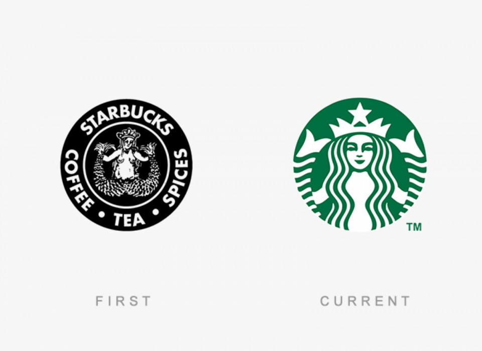 Starbucks a conservé l'esprit mais a bien modernisé son visuel