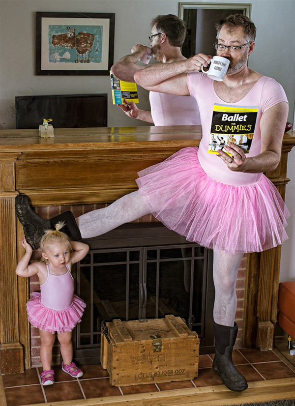 L'angoisse du cours de danse... les papas de petite fille connaissent !