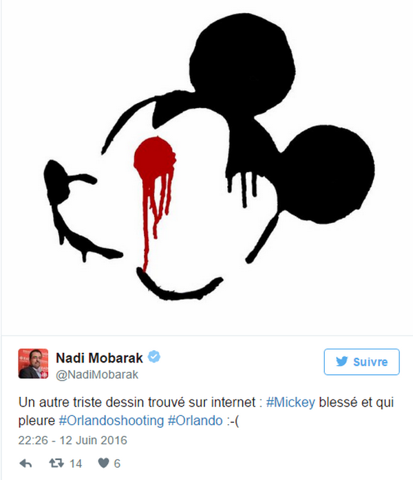 Mickey qui pleure...