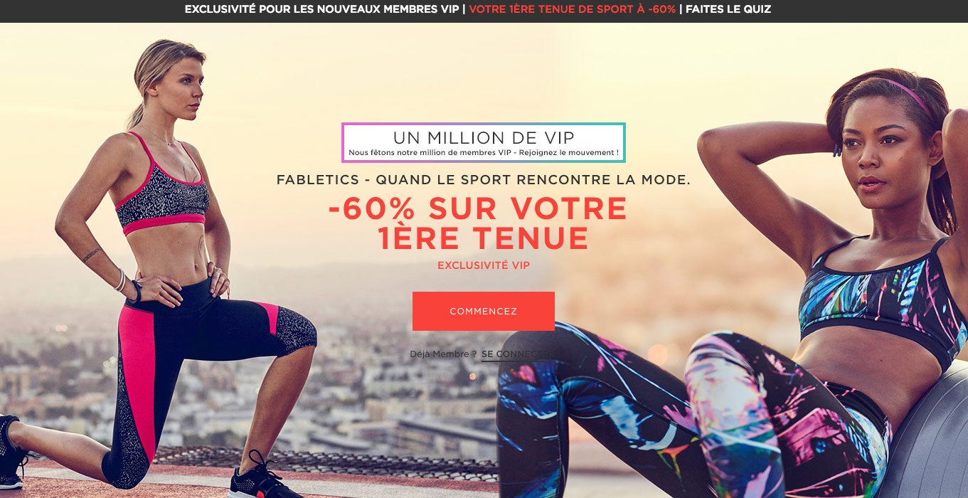 Fabletics : N'y adhérez surtout pas ! - La maison des filles