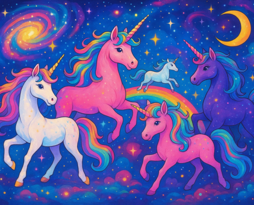 Tout savoir sur l’univers coloré et mythique des licornes
